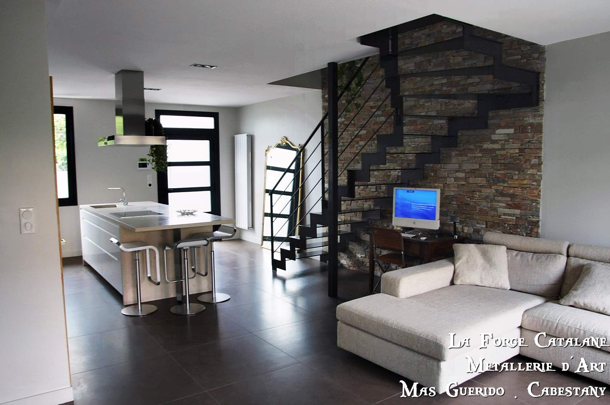 Limon cremaillere double decoupe laser marches fer 45 forge catalane.jpg